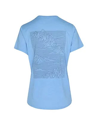 PATAGONIA | T-shirt de sport pour femme Capilene Cool Daily Graphic | blau